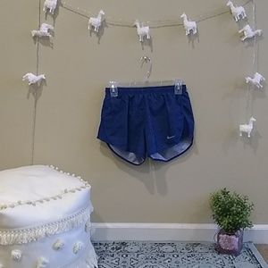 Blue Nike Running Shorts